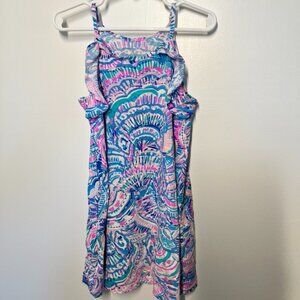 Lilly Pulitzer Girls’ Ruffle Strap Sundress Size S (5-6)